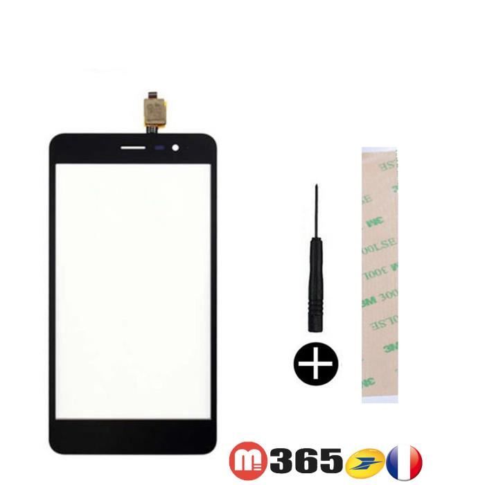 VITRE TACTILE WIKO TOMMY2 Ecran vitre NOIR vitre wiko TOMMY 2 (sans écran lcd)