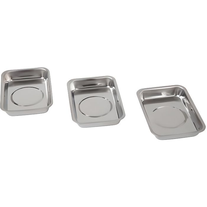 LOT 3 COUPELLES PLATEAU SUPPORT MAGNETIQUE AIMANT BRICOLAGE REPARATION DEPANNAGE