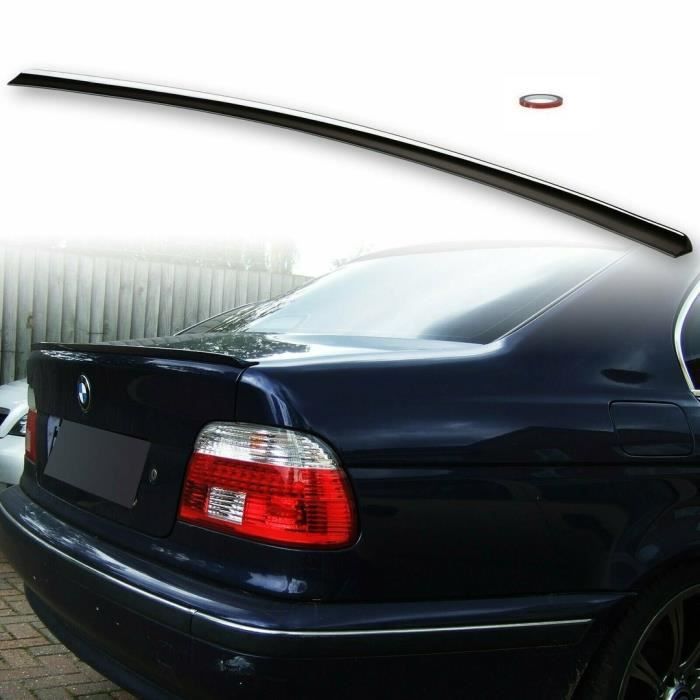 BECQUET DE COFFRE LOOK M3 M5 NOIR BRILLANT POUR BMW SERIE 5 E39 ET SERIE 3 E36 BERLINE