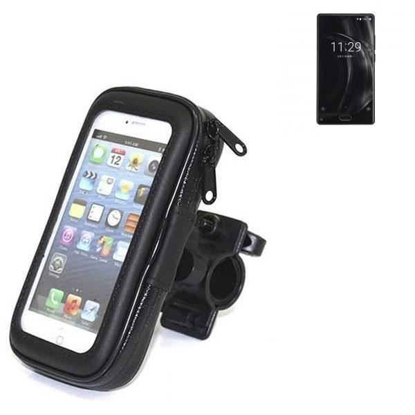 Pour Doogee MIX Lite Bike Mount Support Guidon Vélo Moto Quad Scooter etc Étanche Étui Housse Titulaire pour Doogee MIX Lite