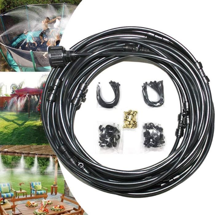 Brumisateur Terrasse 10 Buses Brumisation Laiton - Irrigation 360° Pour Jardin/Serre Buse Brumisateur Terrasse