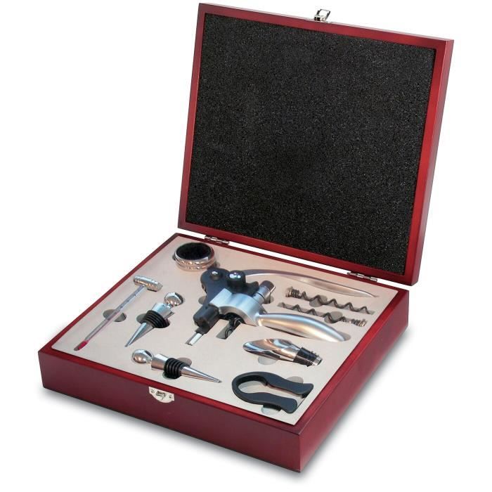 Avenue - Coffret a vin 9 pieces