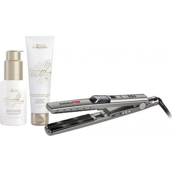 Pack Lisseur Pro Vapeur UltraSonic Cheveux fins