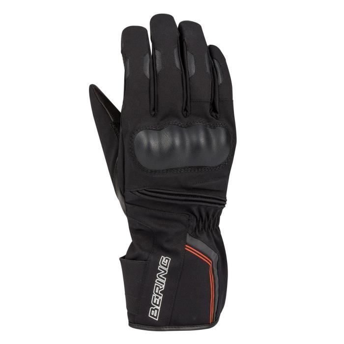 BERING Gants moto Kayak - Homme - Noir