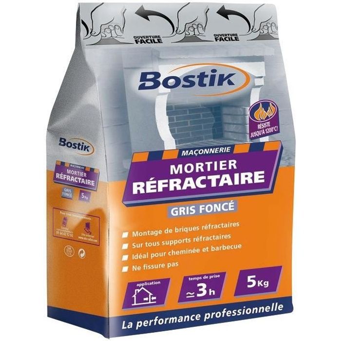 Mortier réfractaire 5kg