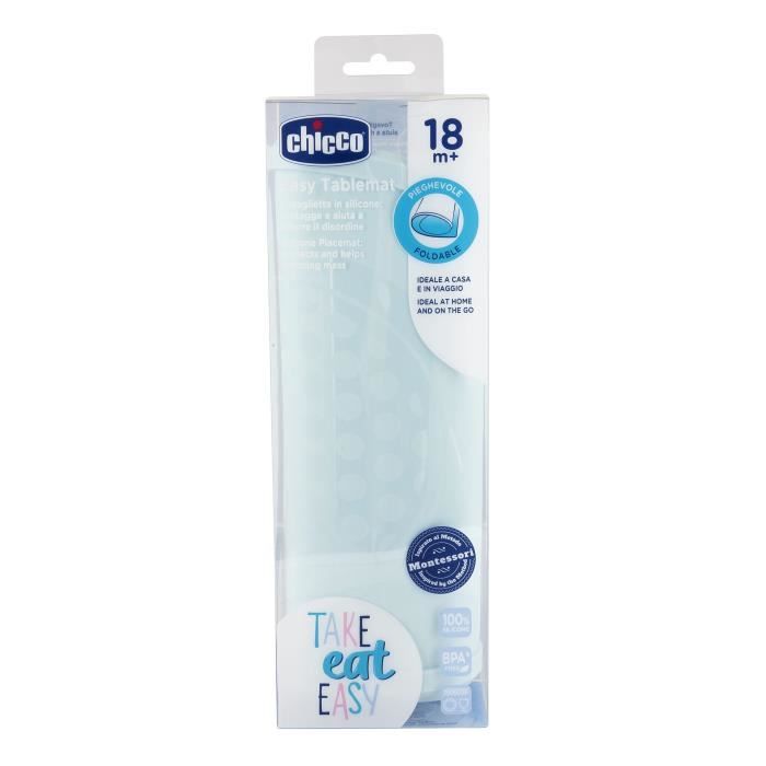 Chicco Take Eat Easy Set de Table +18m Bleu