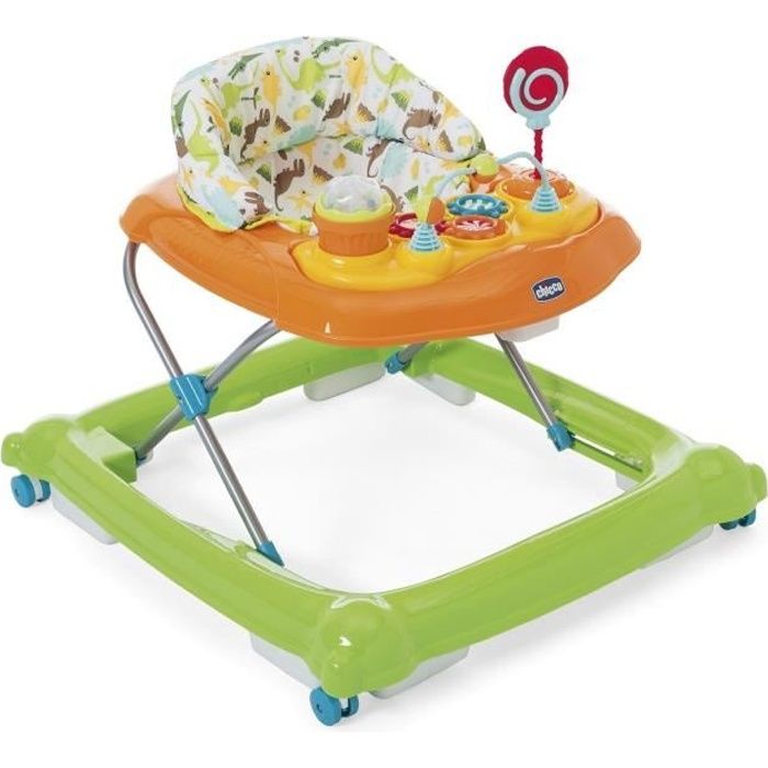 Trotteur Circus Green Wave - 4 roues pivotantes - CHICCO