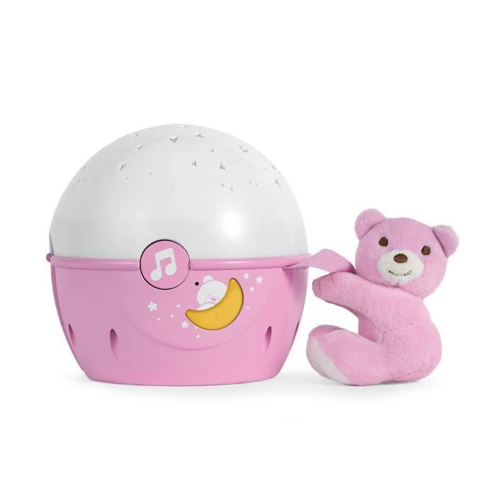 CHICCO Projecteur Next2 Stars Rose First Dreams