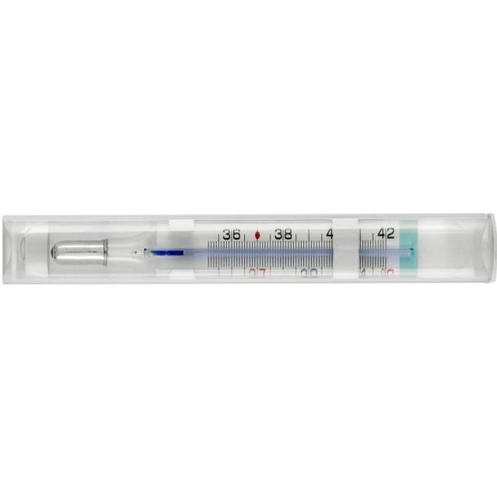 Chicco Thermo Eco Thermomètre en Verre au Gallium +0m