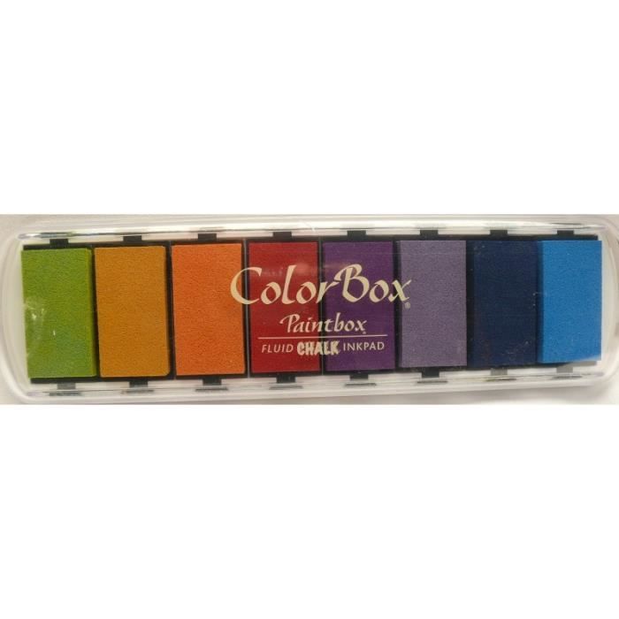 Encreur tampon Chalk primary pastels 4,5 x 20 cm