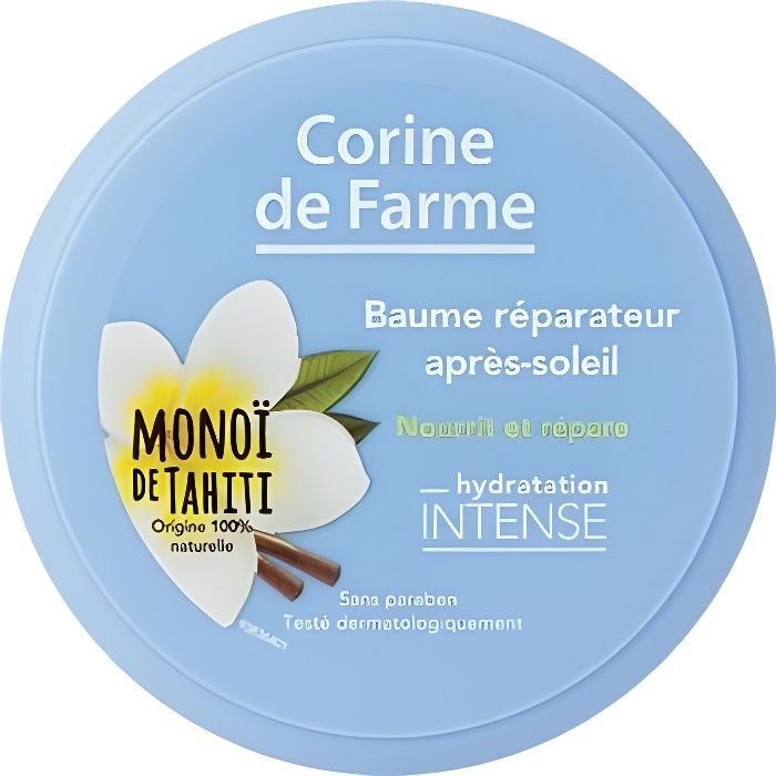 Corine de Farme - Baume Réparateur - Après Soleil - Monoï de Tahiti - Nourrit & Répare - 150ml