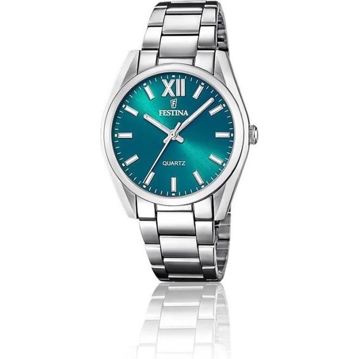 Montre Femme Boyfriend Fond Vert F20622/C