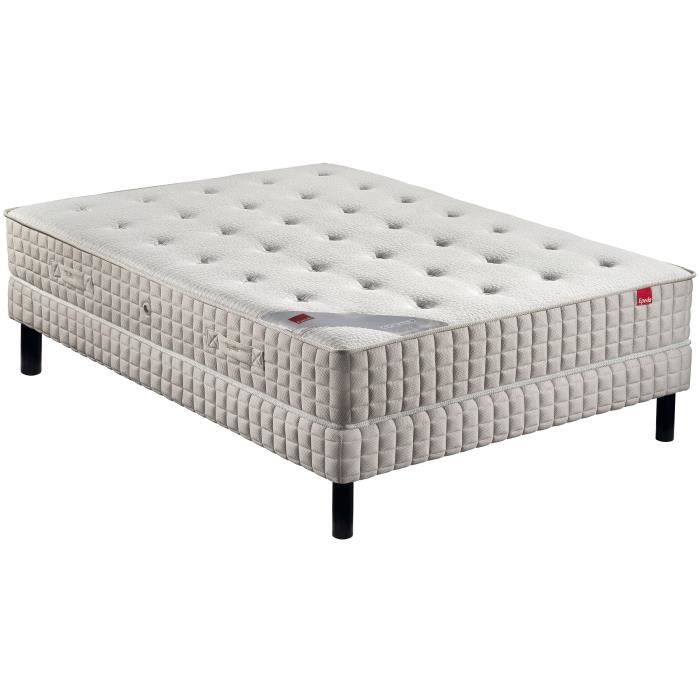 EPEDA Matelas 160 x 200 cm - 620 ressorts ensachés - Ferme - ORCHIDEE