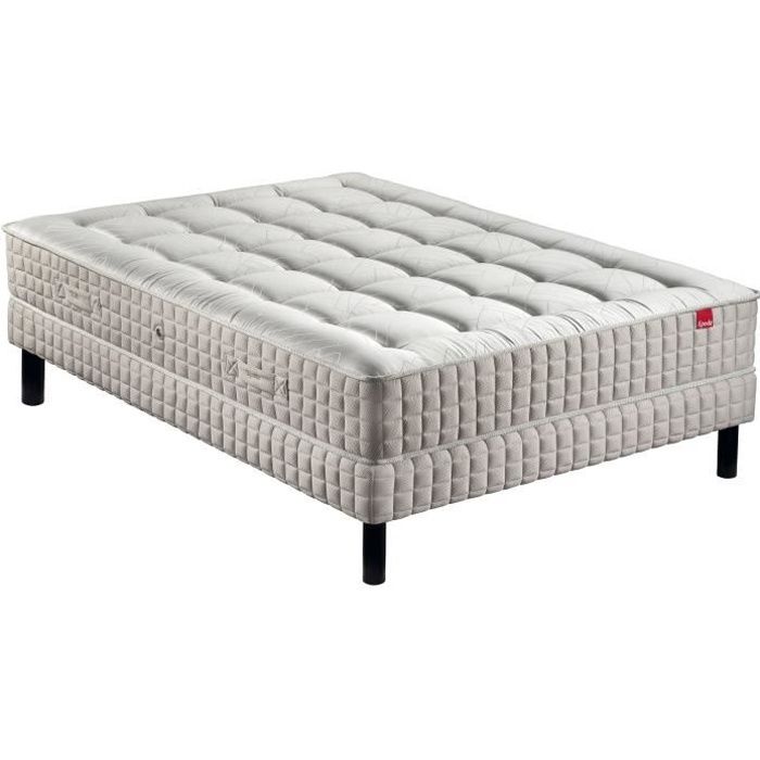 EPEDA Matelas 140 x 190 cm - 650 ressorts ensachés - Ferme - BONSAI