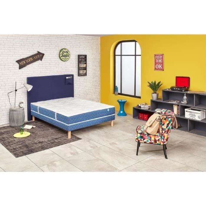 MERINOS Matelas 120 x 190 - 520 ressorts ensachés - Ferme - STORY
