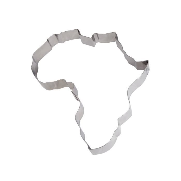 Gobel 883953 Moule Nonnette-Emporte-pièce Forme Afrique Inox