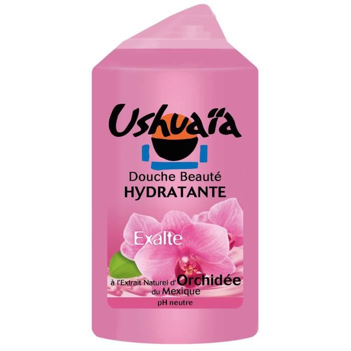 Gel douche orchidée le flacon de 250ml Ushuaia