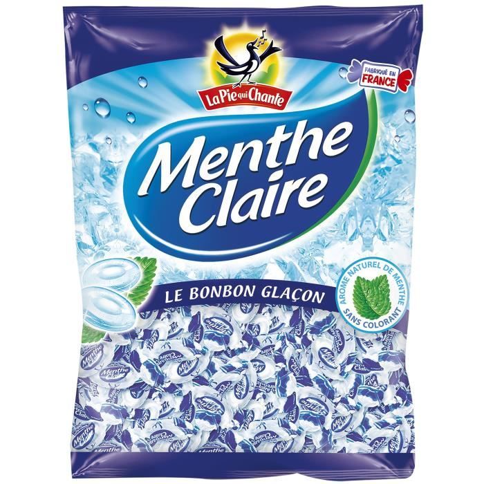 LA PIE QUI CHANTE Bonbons Menthe Claire - 360 g