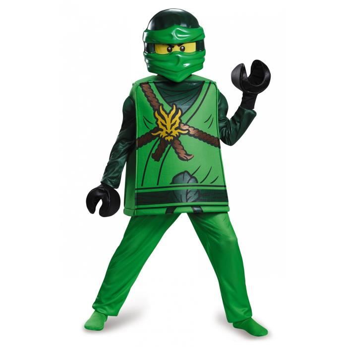 Déguisement deluxe Lloyd Ninjago®- LEGO® enfant - Taille 4/6 ans