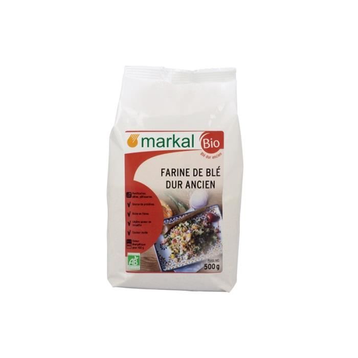 FARINE DE BLE DUR ANCIEN 500G