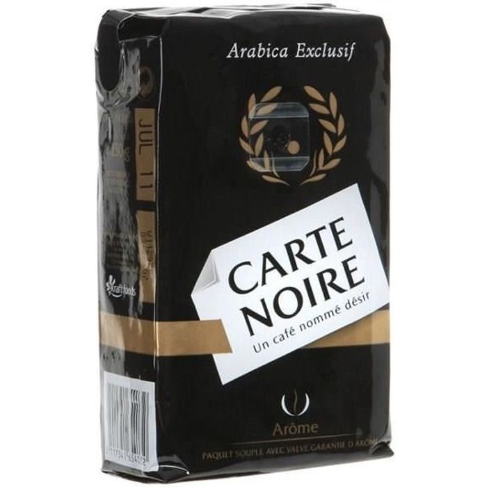 Carte Noire café moulu doux 250g