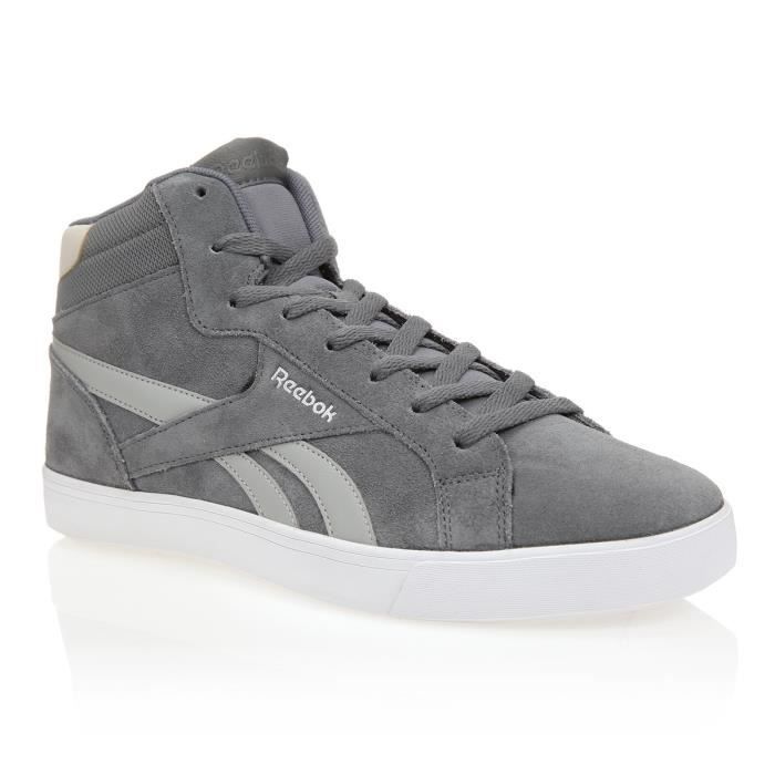 REEBOK Baskets Royal complete mid - Homme - Gris