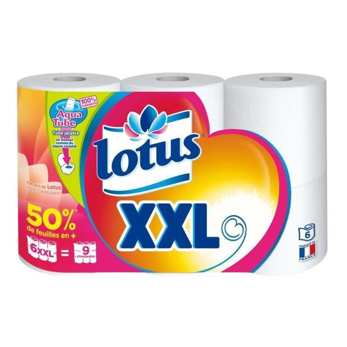Papier toilette xxl x 6 Lotus