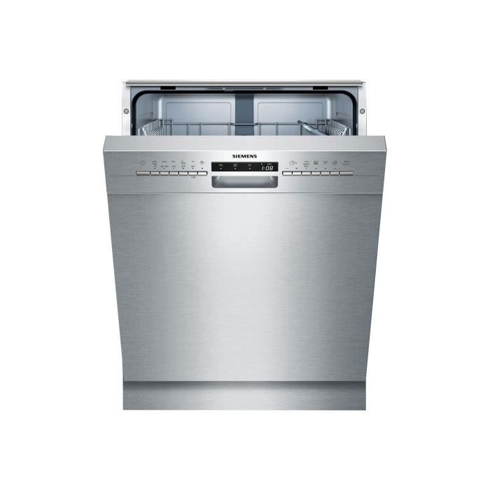 Siemens iQ300 SN436S01GE Lave-vaisselle intégrable Niche largeur : 60 cm profondeur : 55 cm hauteur : 81.5 cm inox