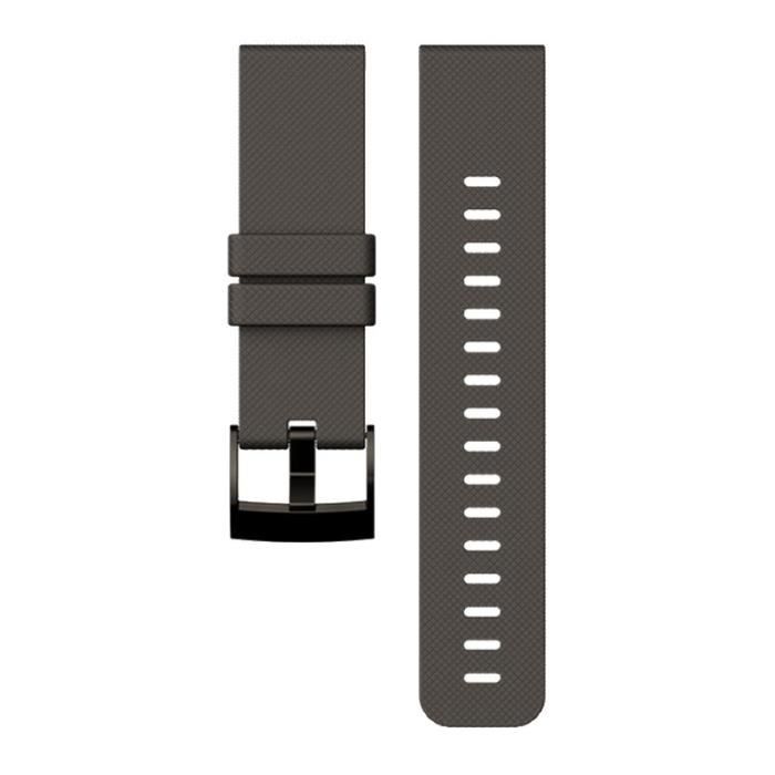 SUUNTO Bracelet de Montre Traverse Graphite Silicone
