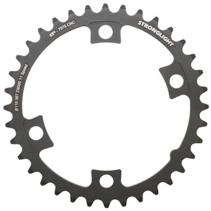 PLATEAU ROUTE 4BRA 39DTS INTERIEUR TYPE SHIMANO DURA-ACE 9000-ULTEGRA 6800 NOIR CT2 STRONGLIGHT 11V.