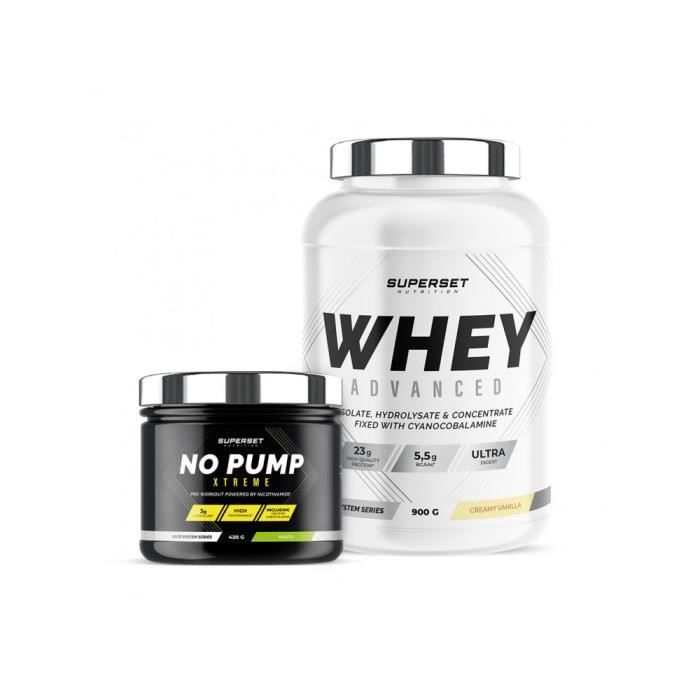 Programme Fitness Energie | Whey Protéine | Pré-workout | Superset Nutrition