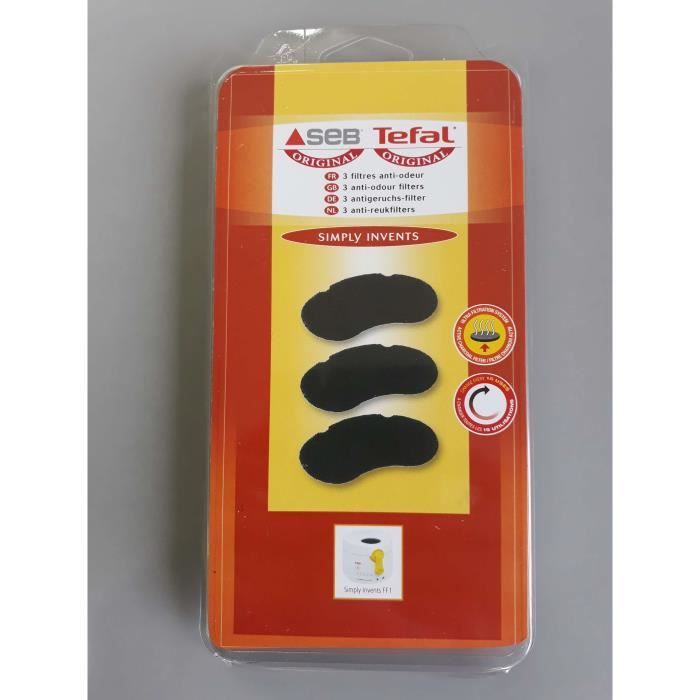 FILTRES POUR FRITEUSE SEB SIMPLY INVENTS FF1 XA500025