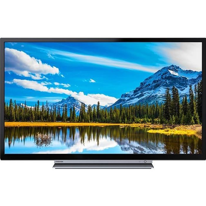 Toshiba 32W3863DA, 81,3 cm (32-), 1366 x 768 pixels, Direct-LED, Smart TV, Wifi, Noir