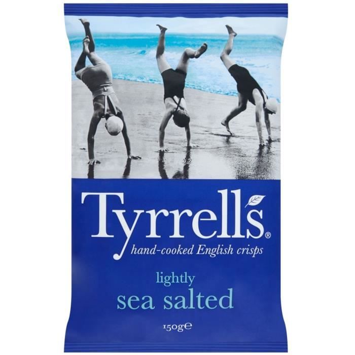 Chips au sel de mer 150 g Tyrrells
