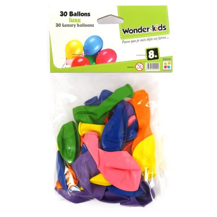 30 Ballons gonflables