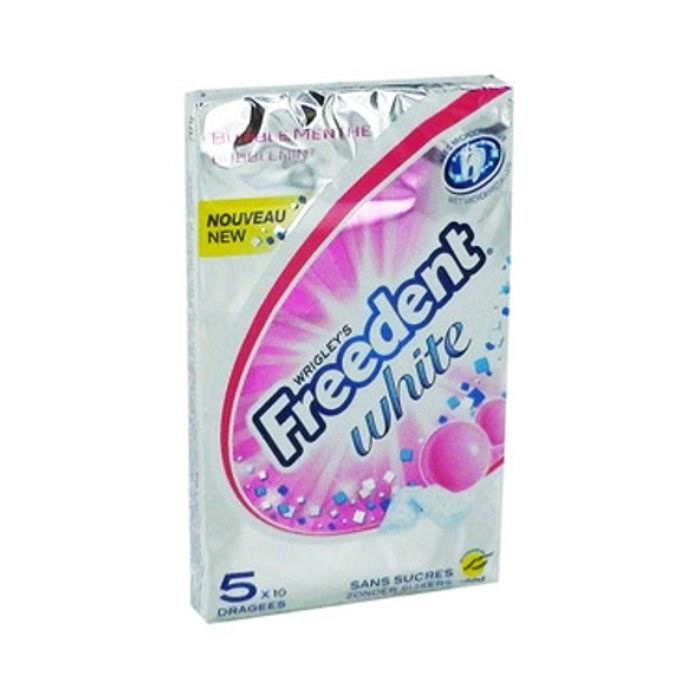 MARS WRIGLEY CONFECTIONERY FRANCE White Bubble 5x10 Dragées - 70 g