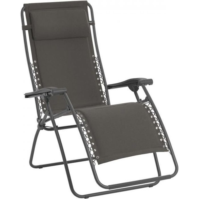 LAFUMA Fauteuil Pliable RSX - Gris foncé