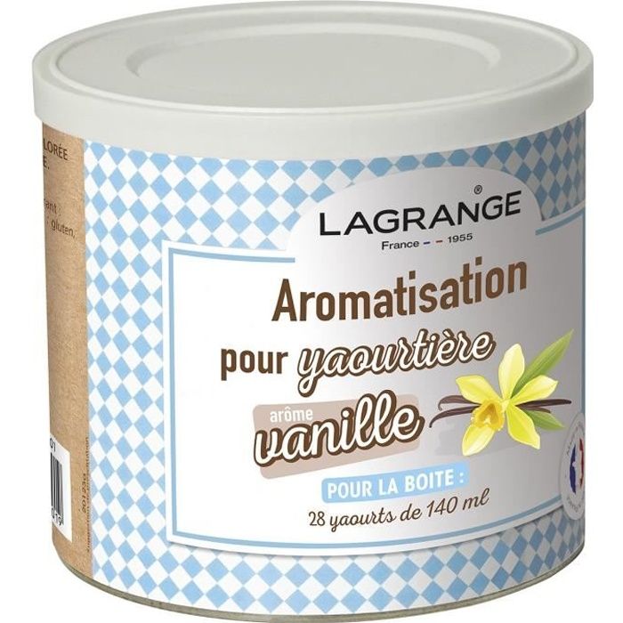 LAGRANGE Aromatisation Vanille pour yaourts - 380310 - 500 g