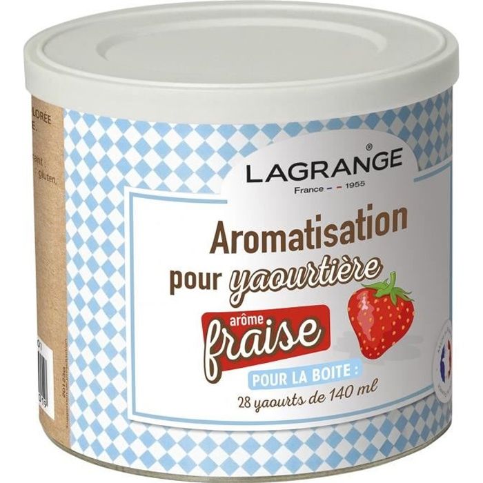 LAGRANGE Aromatisation fraise pour yaourts