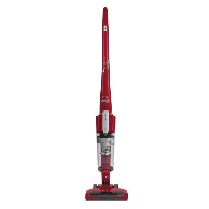 MOULINEX MS6573WP Aspirateur Balai sans fil Air Force Light 21,6V Lithium - 40 min d'autonomie