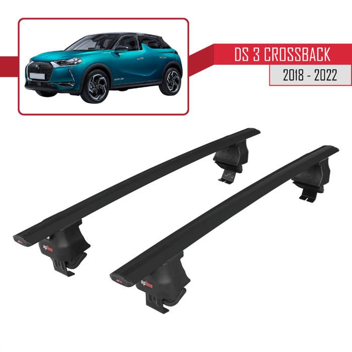 Barres De Toit Aluminium Pour DS 4 II (2021-2025) - Modèle ACE-4, 2 Barres, Charge Max 75 Kg