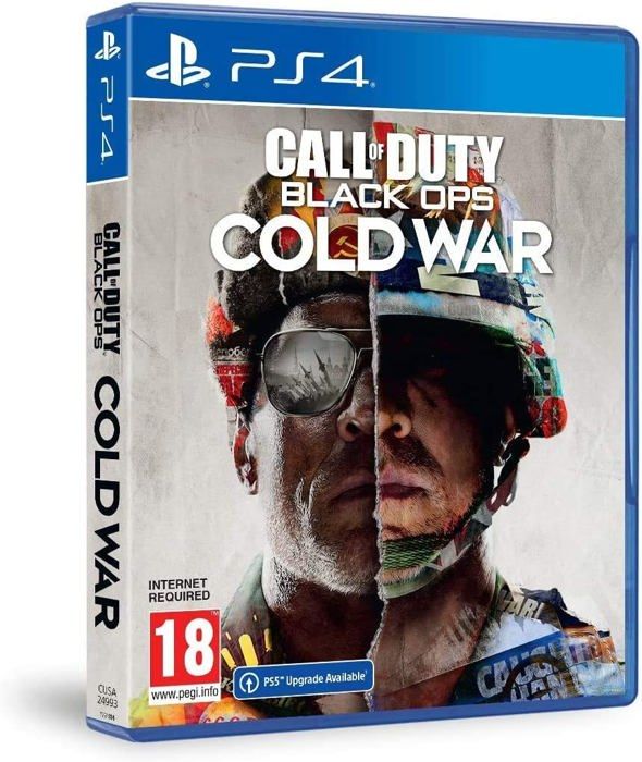 Sony Jeu PS4 - Call Of Duty - Black Ops Cold War - Version Import - Jouable En Français - Pegi 18+