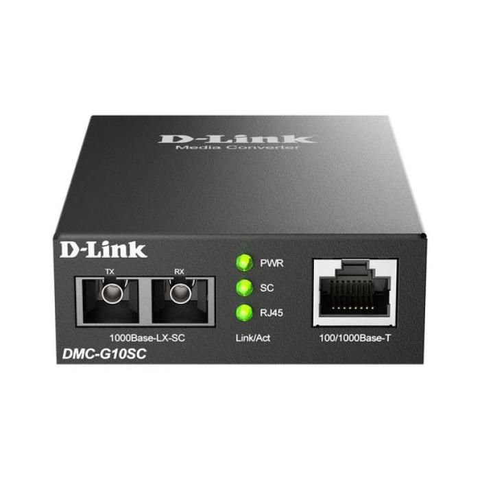 Dlink Convertisseur de Médias - Single Mode - 10km - Type de périphérique: Convertisseur