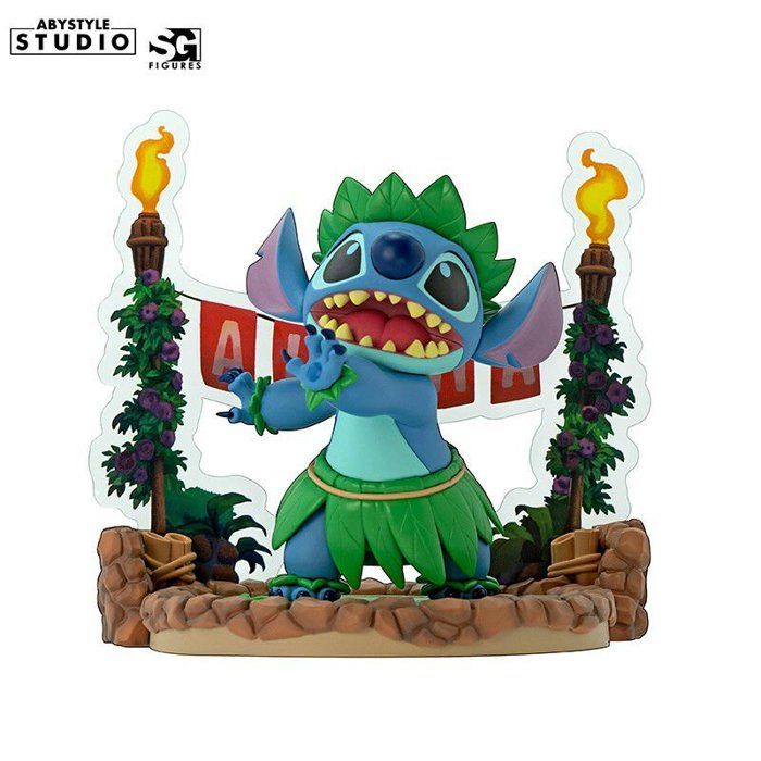 Figurine Sfc Disney Stitch Hula Dance Abystyle Studio - vue 5