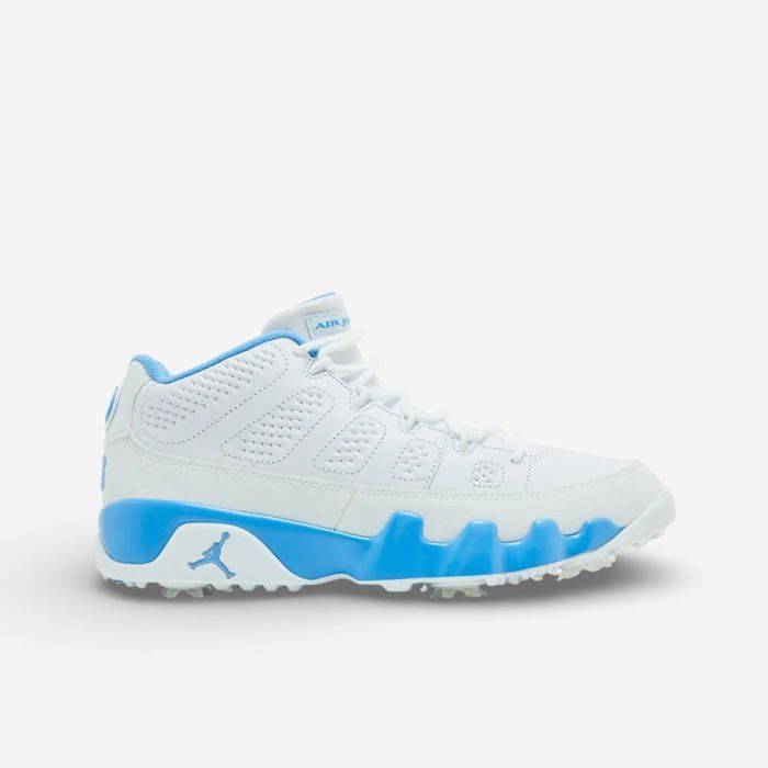 AIR JORDAN Jordan 9 Retro Low Golf White University Blue