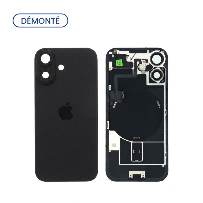 Vitre Arriere avec MagSafe - iPhone 17 NOIR (Original Demonte) - Grade A