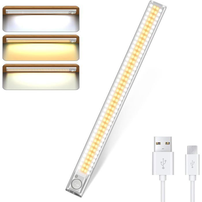 Lampe de Plac 160 LED S Fil Reglette Cuisine Eclairage Sous Meuble avec Détecteur de Mouvement 160LED40CM1PC 160 LAMPE A POSER