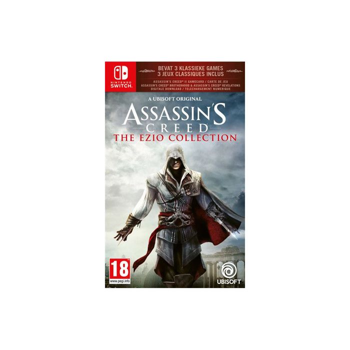Jeu vidéo - UBISOFT - Assassins Creed The Ezio Collection - Nintendo Switch - Saga Ezio complète - Mode portable & HD Rumble