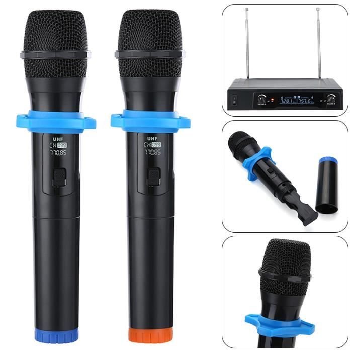 Lot De 5 Housses Mousse Épaisses Anti-Pop Bleu – Pare-Vent Micro Pour Karaoké, Studio, Live, Lavables