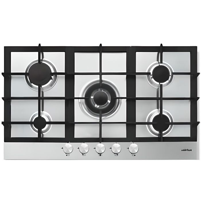 Plaque De Cuisson Gaz 4 Feux Alignés Plaque De Cuisson Gaz Airlux Achat Vente Pas Cher Cdiscount